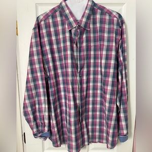 Tommy Bahama plaid XL button down